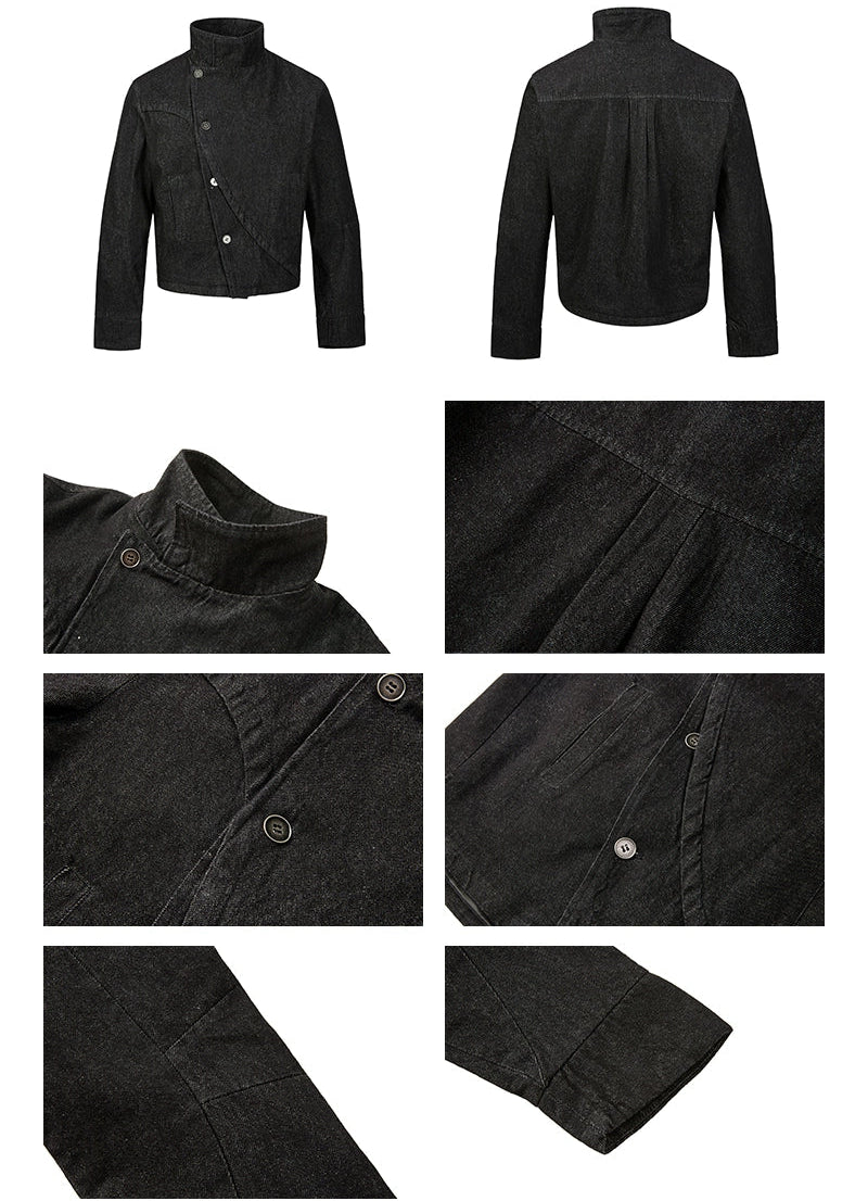 Короткая куртка-джекет