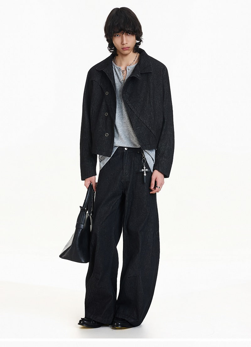 Короткая куртка-джекет